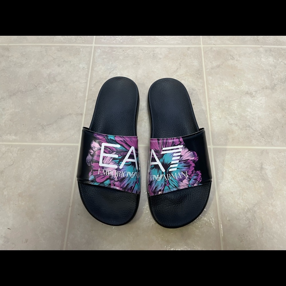 NWT Emporio Armani Slides